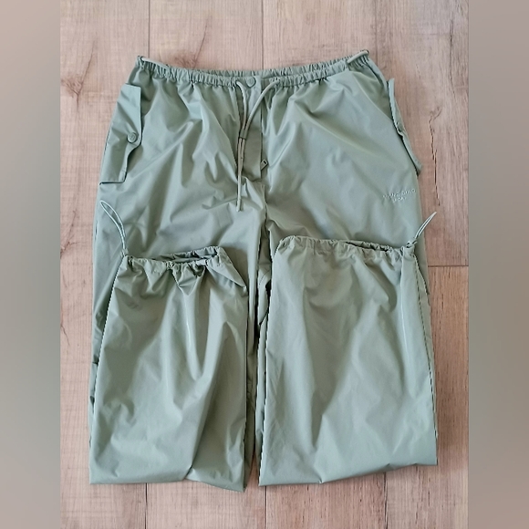 NWOT Anine Bing Sport Women's Green Reid Cargo Pant Size M - Picture 9 of 10